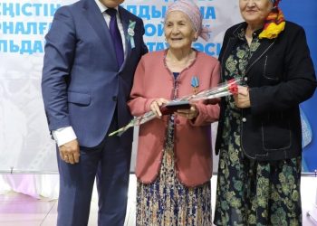 Талдықорғанда мерекелік медаль табысталды