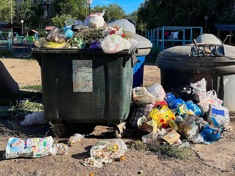 Таза қала Талдықорғандағы қоқыс үйіндісі