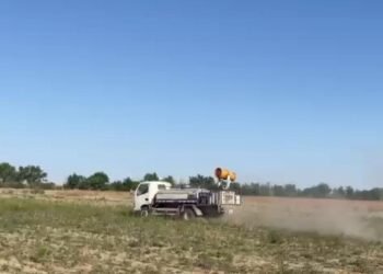 Жетісу облысының егіс алқаптарында зиянкестерге қарсы өңдеу жұмыстары жүргізілуде