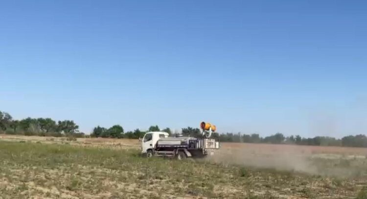 Жетісу облысының егіс алқаптарында зиянкестерге қарсы өңдеу жұмыстары жүргізілуде