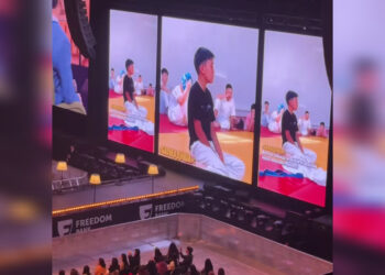 «Балқадиша» әнімен желі жұлдызына айналған бала Димаштың концертінде өнер көрсетті (ВИДЕО)