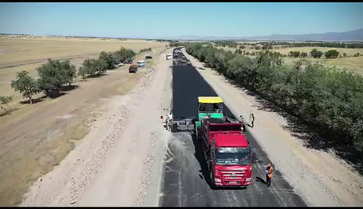 Жол қайта жаңғыртылуда