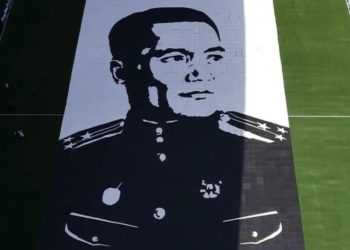 Бауыржан Момышұлының портреті Гиннестің рекордтар кітабына енді