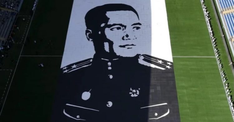 Бауыржан Момышұлының портреті Гиннестің рекордтар кітабына енді