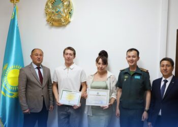 Талдықорғандық сарбаз білім грантын жеңіп алды