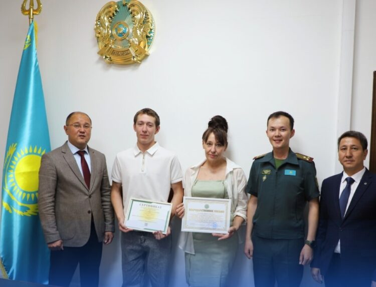 Талдықорғандық сарбаз білім грантын жеңіп алды