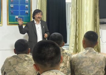 Алакөл шекарашылары белгілі ақын Бақытбек Бәмішпен рухани кездесу өткізді