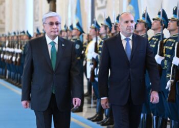 Қасым-Жомарт Тоқаев Болгария Президенті Румен Радевпен келіссөз жүргізді