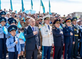 Жетісу облысында Мемлекеттік рәміздер күніне арналған патриоттық іс-шараларға 8 мыңға жуық адам қатысты