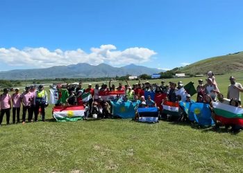Жетісуда параплан спортынан өткен халықаралық жарыс мәресіне жетті