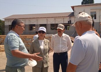 Құрылыс мерзімінде аяқталады