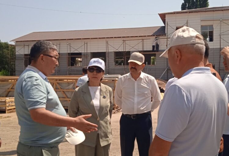 Құрылыс мерзімінде аяқталады