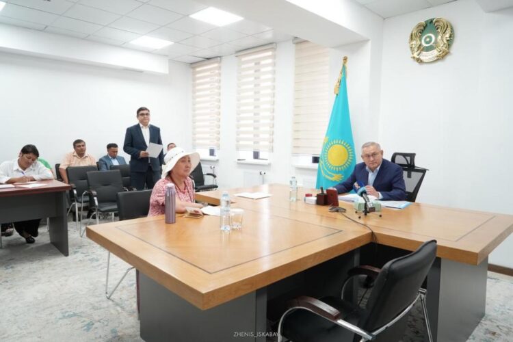 Бейбіт Исабаев азаматтарды жеке мәселелері бойынша қабылдады