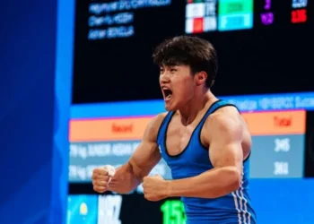 Ауыр атлетикадан Едіге Емберді рекорд орнатты