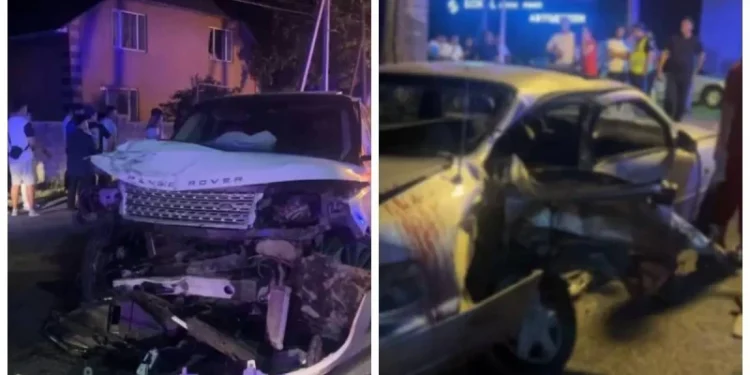 Талдықорғанда екі көлік соқтығысып, бір әйел қаза тапты