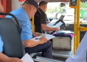 Талдықорғанда қоғамдық көліктердің қолжетімділігі тексерілді