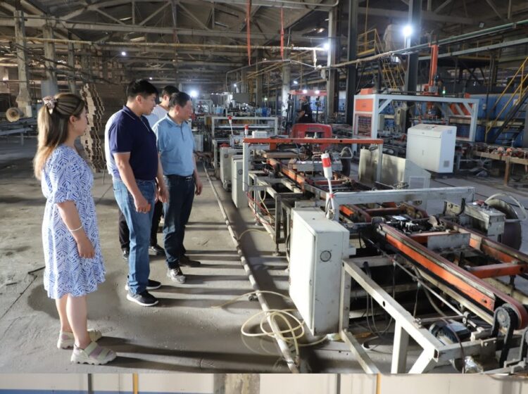 «Алмаз-Керамикс» кәсіпорны өнім көлемін ұлғайтуда
