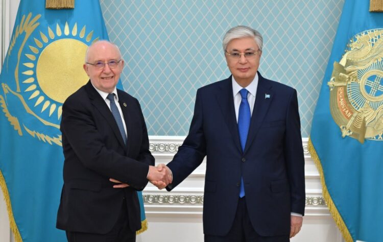 Мемлекет басшысы Халықаралық азаматтық авиация ұйымы кеңесінің (ICAO) президенті Сальваторе Шаккитаноны қабылдады