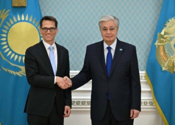 Мемлекет басшысы Швейцария Ұлттық банкін басқарушылар кеңесінің төрағасы Мартин Шлегельді қабылдады