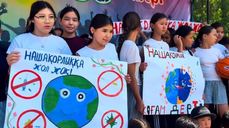 Жетісуда балалар лагерінде нашақорлыққа қарсы түсіндіру жұмыстары жүргізілді