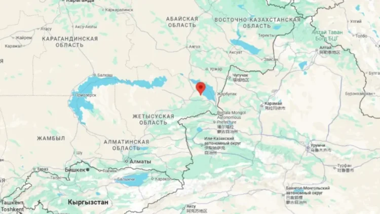Алакөл көлі маңында жер сілкінісі тіркелді