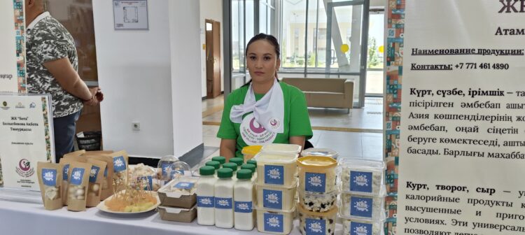 Жетісулық кәсіпкерлер өз өнімдерін «Бір ауыл – бір өнім» көрмесінде таныстырды
