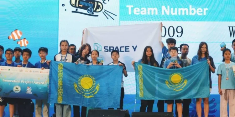 Қазақстандық оқушылар робототехника чемпионатында 7 жүлде иеленді