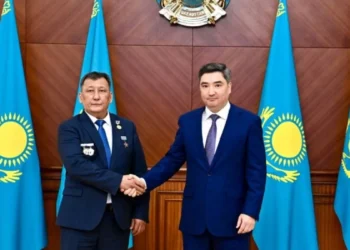 Шахтерлерге Президент атынан мемлекеттік наградалар табысталды