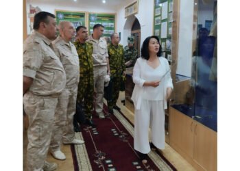 Бірлескен жаттығу өткізді