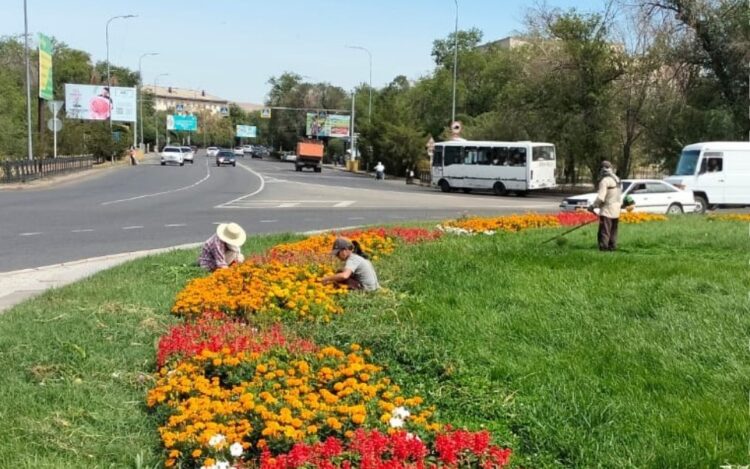 Талдықорғанда тазалық шаралары жалғасуда