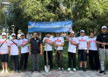 Талдықорғанда «Таза Қазақстан» жобасы аясында экологиялық акция өтті