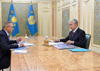 Президент Жетісу облысының әкімі Бейбіт Исабаевты қабылдады