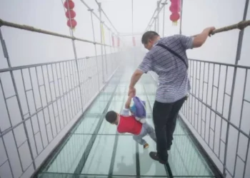 Рекорд: Ең биікте орналасқан жаңа көпір ашылды