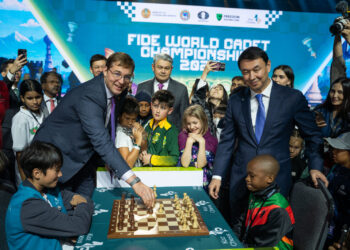 Алматыда шахматтан кадеттер арасындағы әлем чемпионаты басталды