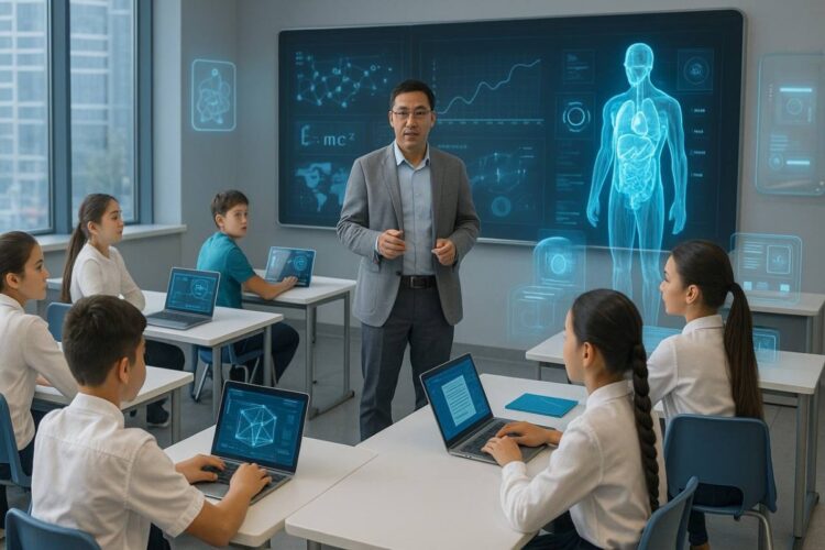 Мектептерде жасанды интеллектіні жауапкершілікпен қолдану бойынша оқыту басталды