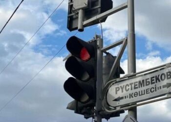 Талдықорғанда жаңа бағдаршамдар іске қосылуда