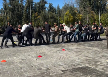 Жетісуда жас полицейлерге арналған тимбилдинг өтті