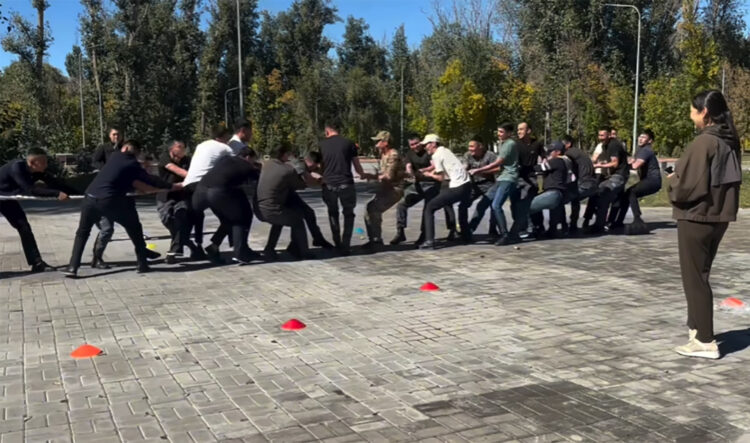 Жетісуда жас полицейлерге арналған тимбилдинг өтті