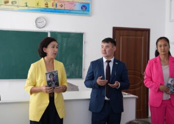 «БатырMAN» кітабы оқушыларға таныстырылды