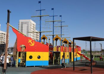 «Таза Қазақстан» бағдарламасы аясында Талдықорғанда аумағы 1,2 гектар жаңа саябақ ашылды