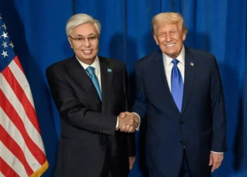 Тоқаевтың Трамппен кездесуінен сурет жарияланды