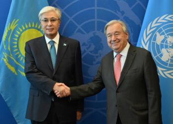 Қасым-Жомарт Тоқаев БҰҰ Бас хатшысымен кездесті