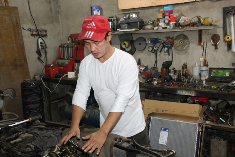 Темірге жан бітірген шебер