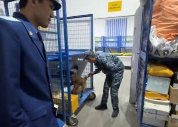 Жетісуда полицейлер «Қазпоштада» профилактикалық шара өткізді