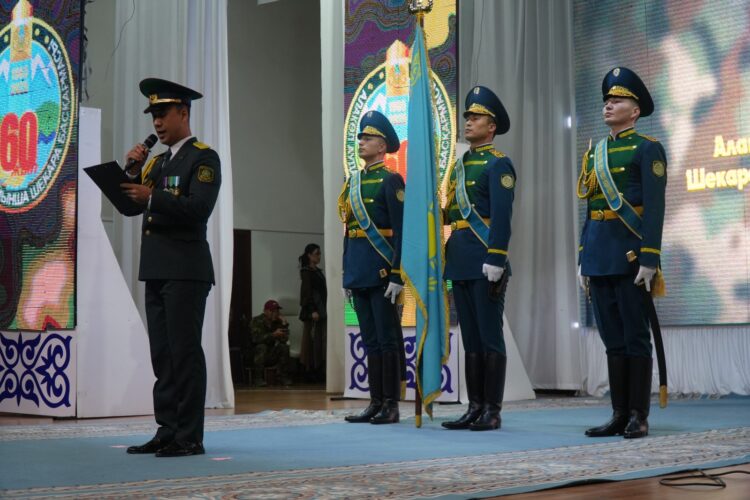 Алакөл ауданы бойынша шекара басқармасының 60 жылдығы аталып өтті