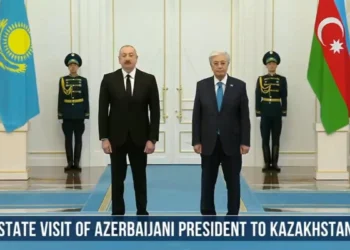 Қасым-Жомарт Тоқаев Әзербайжан Президентін Ақордада қарсы алды