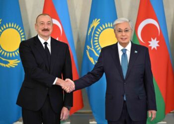 Мемлекет басшысы Әзербайжан Президентімен келіссөз жүргізді