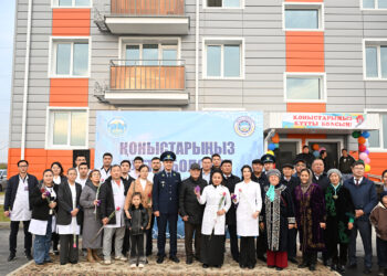 Көксуда 20 пәтерлі жаңа үй пайдалануға берілді