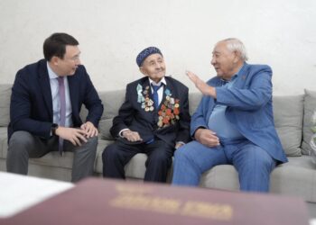 Жетісуда Ұлы Отан соғысының жалғыз ардагері құрметке бөленді
