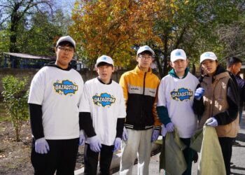 «Таза Қазақстан»: Жетісуда «Ардагерлерге тағзым» экоакциясы өтті